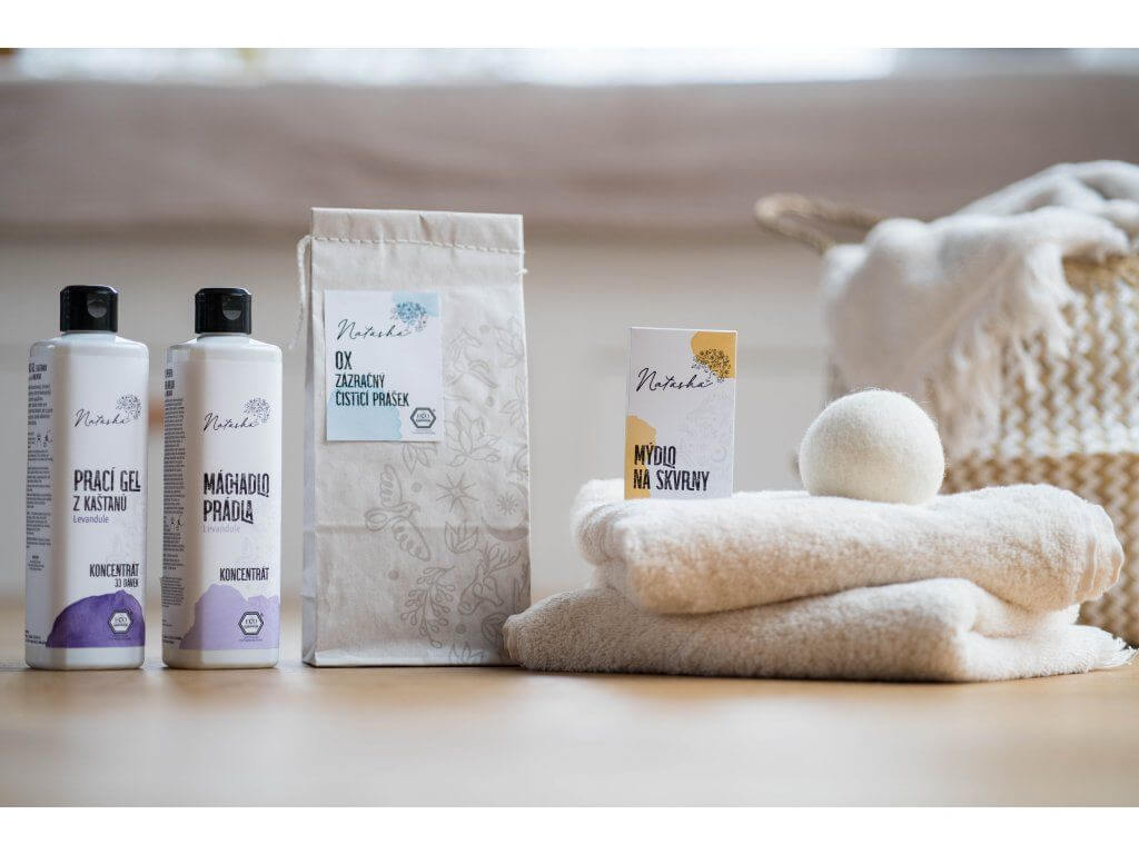 Ako prať s produktmi Natasha: jednoduchý manuál pre čisté prádlo